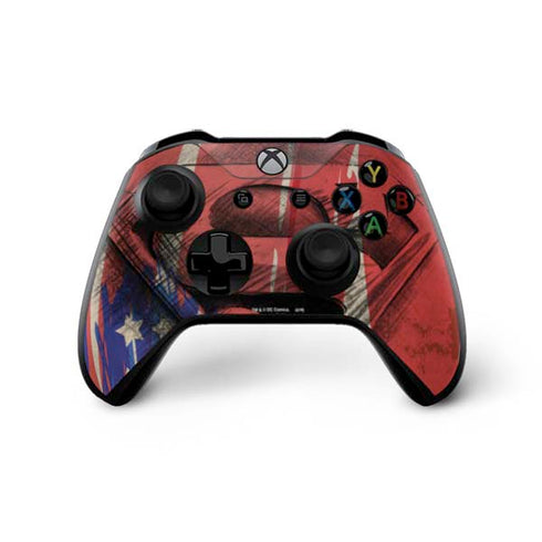 DC Comics Superman Crest Xbox One X Controller Skin