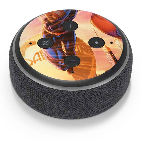 DC Comics Superman Unchained #1 75th Anniversary Cover Art by Jim Lee Amazon Echo Dot Skin