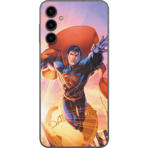 DC Comics Superman Unchained #1 75th Anniversary Cover Art by Jim Lee Galaxy A14 5G Skin