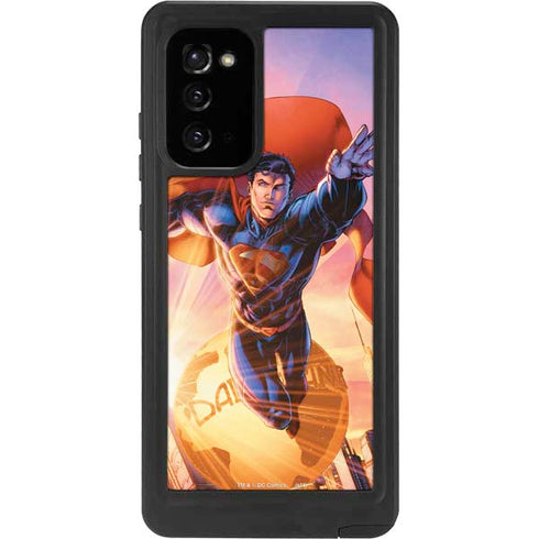 DC Comics Superman Unchained #1 75th Anniversary Cover Art by Jim Lee Galaxy Note20 5G Waterproof Case