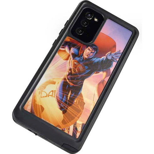 DC Comics Superman Unchained #1 75th Anniversary Cover Art by Jim Lee Galaxy Note20 5G Waterproof Case