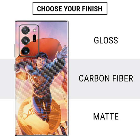 DC Comics Superman Unchained #1 75th Anniversary Cover Art by Jim Lee Galaxy Note20 Ultra 5G Skin