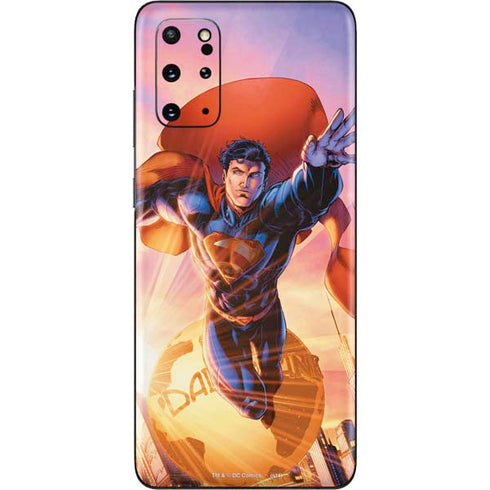 DC Comics Superman Unchained #1 75th Anniversary Cover Art by Jim Lee Galaxy S20 Plus Skin