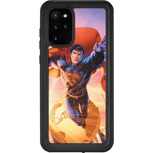 DC Comics Superman Unchained #1 75th Anniversary Cover Art by Jim Lee Galaxy S20 Plus Waterproof Case
