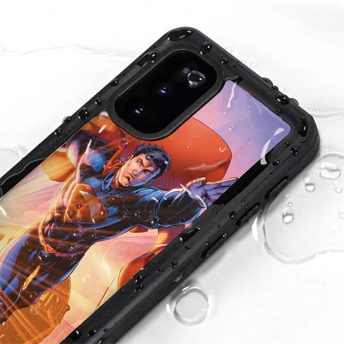 DC Comics Superman Unchained #1 75th Anniversary Cover Art by Jim Lee Galaxy S20 Waterproof Case