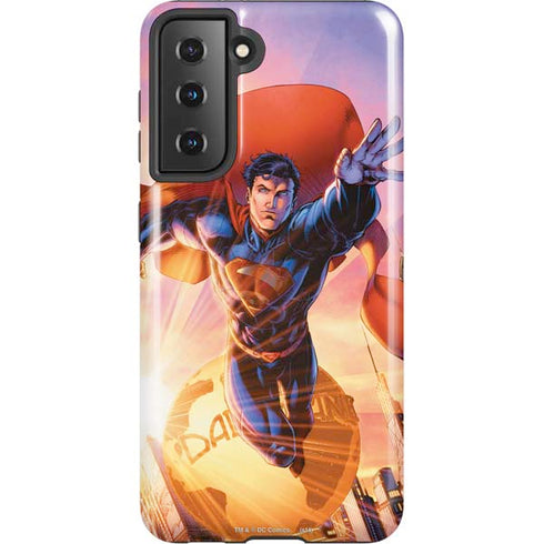 DC Comics Superman Unchained #1 75th Anniversary Cover Art by Jim Lee Galaxy S21 5G Pro Case