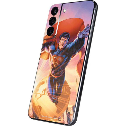 DC Comics Superman Unchained #1 75th Anniversary Cover Art by Jim Lee Galaxy S22 Plus Skin