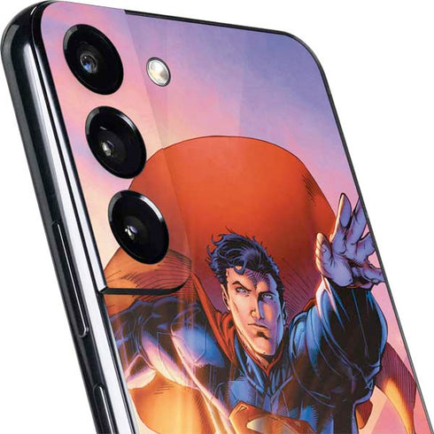 DC Comics Superman Unchained #1 75th Anniversary Cover Art by Jim Lee Galaxy S22 Plus Skin