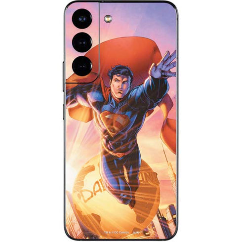 DC Comics Superman Unchained #1 75th Anniversary Cover Art by Jim Lee Galaxy S22 Skin