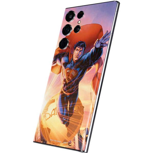 DC Comics Superman Unchained #1 75th Anniversary Cover Art by Jim Lee Galaxy S22 Ultra Skin