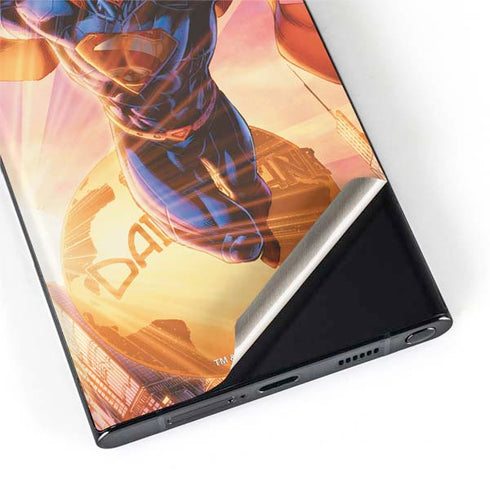 DC Comics Superman Unchained #1 75th Anniversary Cover Art by Jim Lee Galaxy S22 Ultra Skin