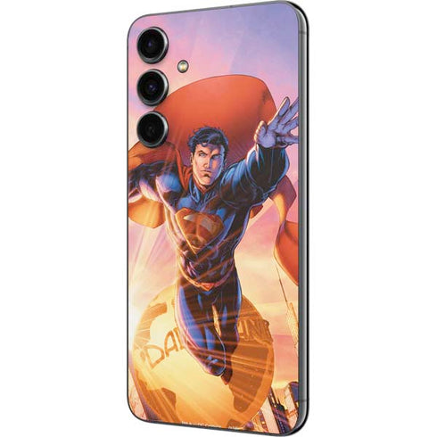 DC Comics Superman Unchained #1 75th Anniversary Cover Art by Jim Lee Galaxy S23 FE Skin