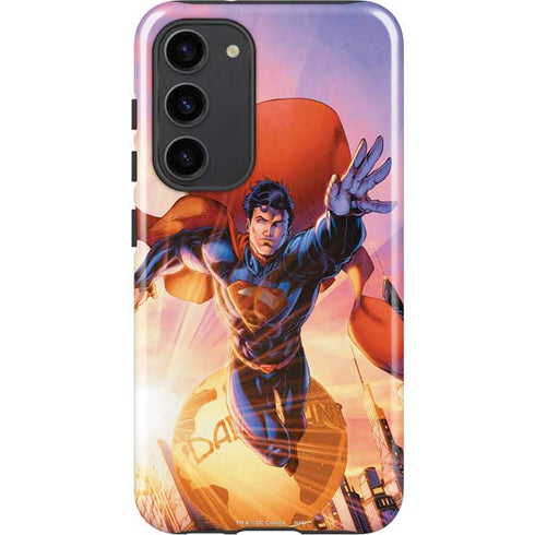 DC Comics Superman Unchained #1 75th Anniversary Cover Art by Jim Lee Galaxy S23 Plus Pro Case