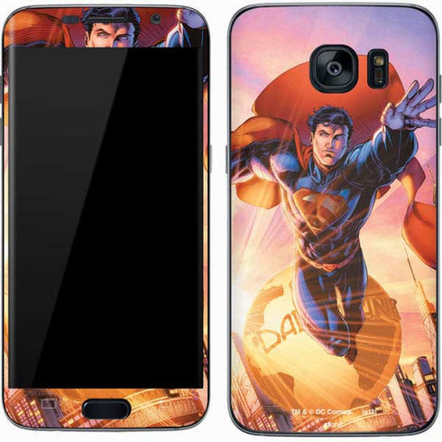 DC Comics Superman Unchained #1 75th Anniversary Cover Art by Jim Lee Galaxy S7 Skin