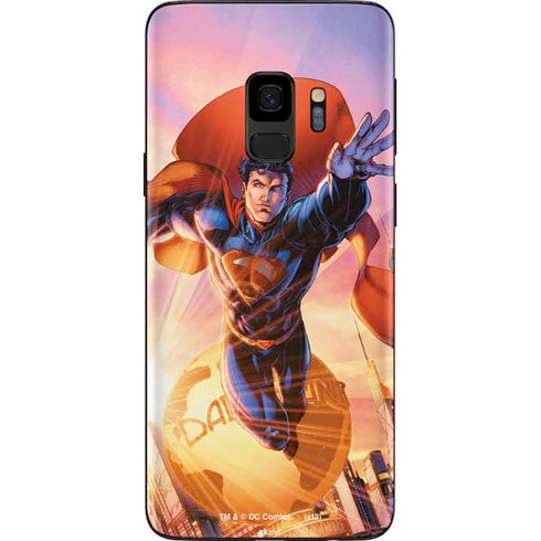 DC Comics Superman Unchained #1 75th Anniversary Cover Art by Jim Lee Galaxy S9 Skin