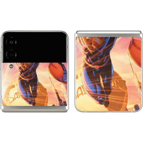 DC Comics Superman Unchained #1 75th Anniversary Cover Art by Jim Lee Galaxy Z Flip3 5G Skin