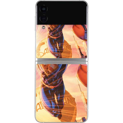 DC Comics Superman Unchained #1 75th Anniversary Cover Art by Jim Lee Galaxy Z Flip3 5G Skin