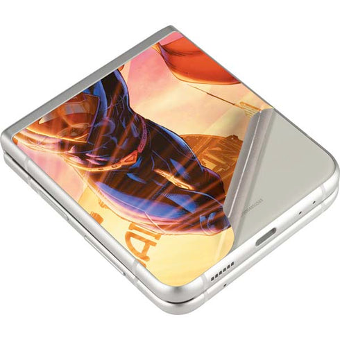 DC Comics Superman Unchained #1 75th Anniversary Cover Art by Jim Lee Galaxy Z Flip3 5G Skin