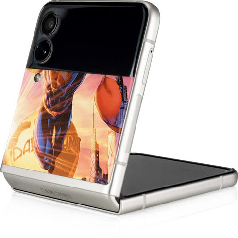 DC Comics Superman Unchained #1 75th Anniversary Cover Art by Jim Lee Galaxy Z Flip4 5G Skin