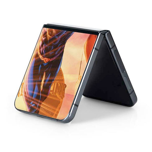 DC Comics Superman Unchained #1 75th Anniversary Cover Art by Jim Lee Galaxy Z Flip5 5G Skin