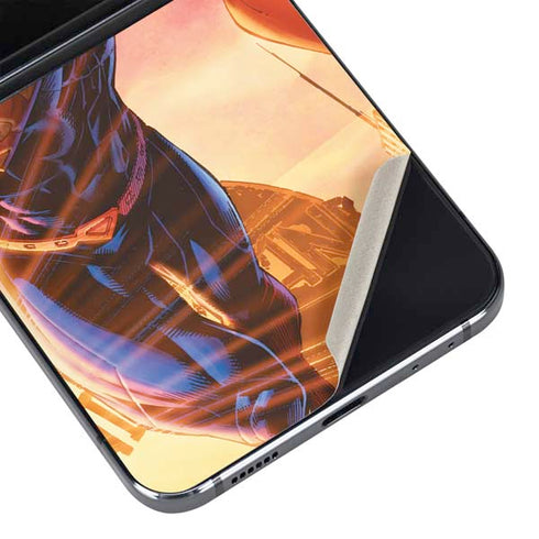 DC Comics Superman Unchained #1 75th Anniversary Cover Art by Jim Lee Galaxy Z Flip5 5G Skin