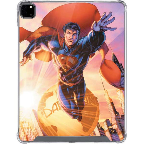 DC Comics Superman Unchained #1 75th Anniversary Cover Art by Jim Lee iPad Pro 12.9in (2020) Clear Case