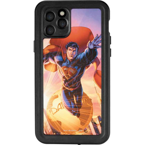 DC Comics Superman Unchained #1 75th Anniversary Cover Art by Jim Lee iPhone 11 Pro Waterproof Case