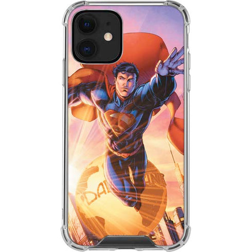 DC Comics Superman Unchained #1 75th Anniversary Cover Art by Jim Lee iPhone 12 Clear Case