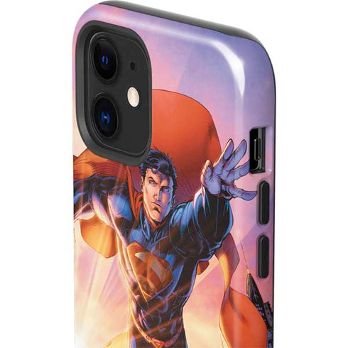 DC Comics Superman Unchained #1 75th Anniversary Cover Art by Jim Lee iPhone 12 Impact Case