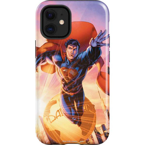 DC Comics Superman Unchained #1 75th Anniversary Cover Art by Jim Lee iPhone 12 Mini Impact Case