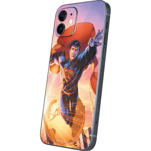 DC Comics Superman Unchained #1 75th Anniversary Cover Art by Jim Lee iPhone 12 Mini Skin