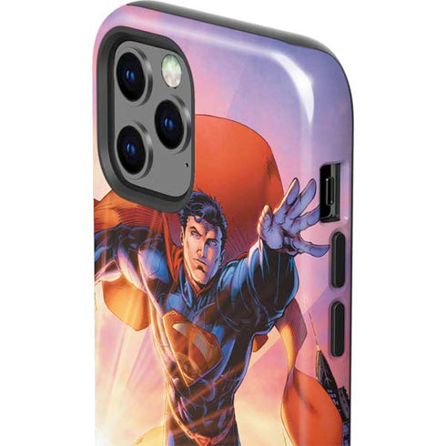 DC Comics Superman Unchained #1 75th Anniversary Cover Art by Jim Lee iPhone 12 Pro Impact Case