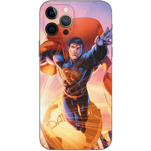 DC Comics Superman Unchained #1 75th Anniversary Cover Art by Jim Lee iPhone 12 Pro Skin