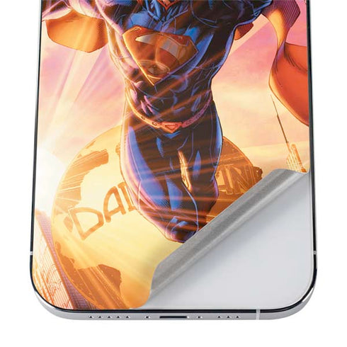 DC Comics Superman Unchained #1 75th Anniversary Cover Art by Jim Lee iPhone 12 Pro Skin