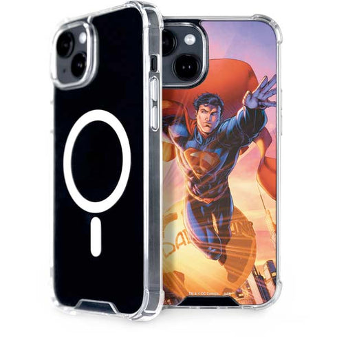 DC Comics Superman Unchained #1 75th Anniversary Cover Art by Jim Lee iPhone 13 MagSafe Case