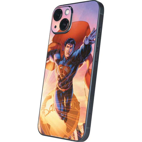 DC Comics Superman Unchained #1 75th Anniversary Cover Art by Jim Lee iPhone 15 Plus Skin