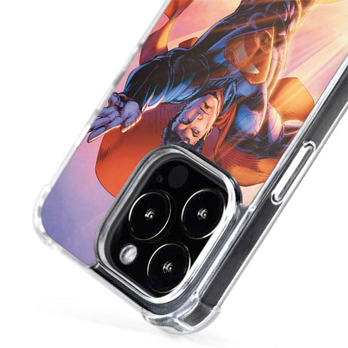 DC Comics Superman Unchained #1 75th Anniversary Cover Art by Jim Lee iPhone 14 Pro Max MagSafe Case