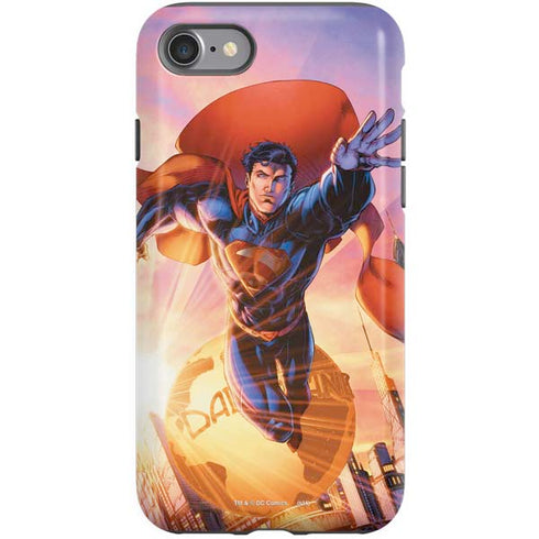 DC Comics Superman Unchained #1 75th Anniversary Cover Art by Jim Lee iPhone SE (2nd & 3rd Gen) Pro Case
