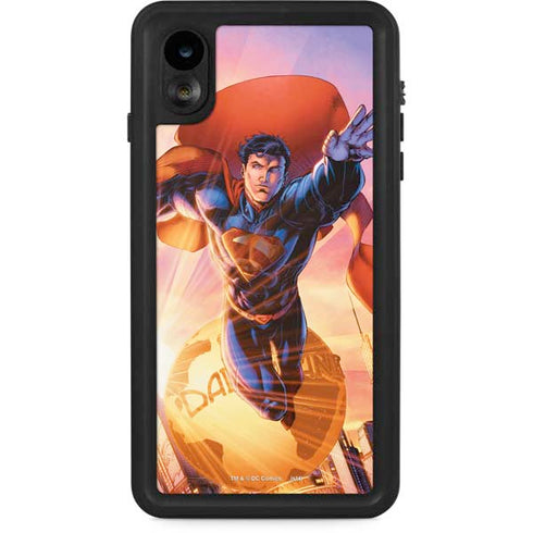 DC Comics Superman Unchained #1 75th Anniversary Cover Art by Jim Lee iPhone XR Waterproof Case