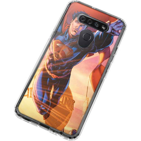 DC Comics Superman Unchained #1 75th Anniversary Cover Art by Jim Lee LG K51/Q51 Clear Case