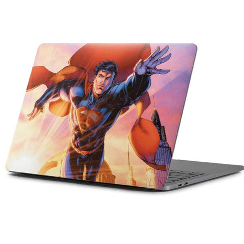 DC Comics Superman Unchained #1 75th Anniversary Cover Art by Jim Lee Apple MacBook Pro 13-inch Skin