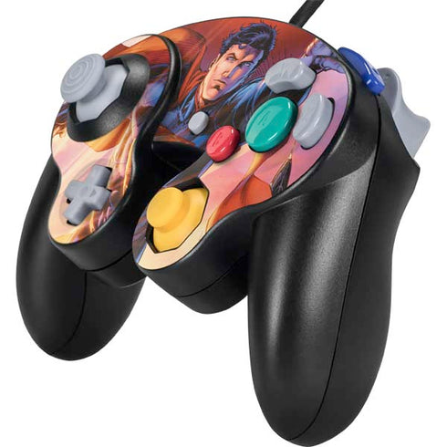 DC Comics Superman Unchained #1 75th Anniversary Cover Art by Jim Lee Nintendo GameCube Controller Skin