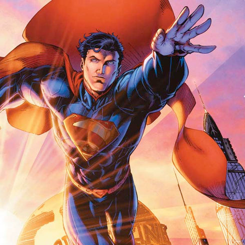 DC Comics Superman Unchained #1 75th Anniversary Cover Art by Jim Lee PS4 Console Skin