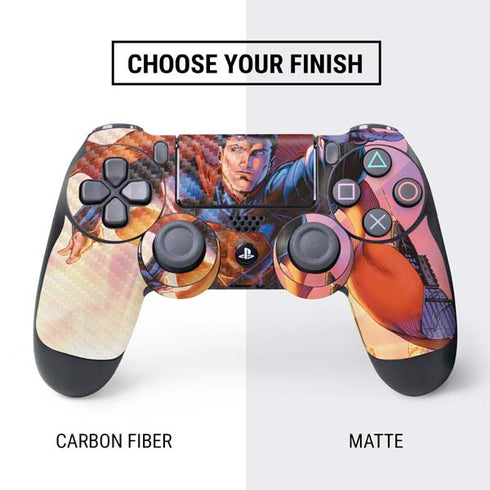 DC Comics Superman Unchained #1 75th Anniversary Cover Art by Jim Lee PS4 Controller Skin