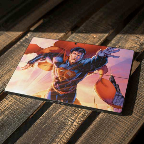 DC Comics Superman Unchained #1 75th Anniversary Cover Art by Jim Lee Surface Pro 7 Skin