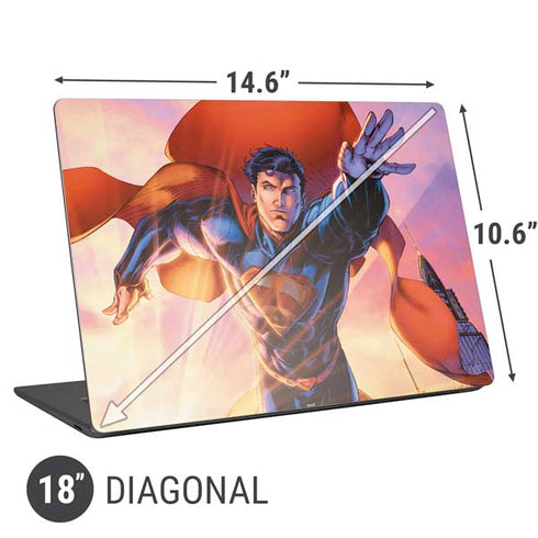 DC Comics Superman Unchained #1 75th Anniversary Cover Art by Jim Lee Universal Laptop 18in (14.6 x 10.6in) Skin