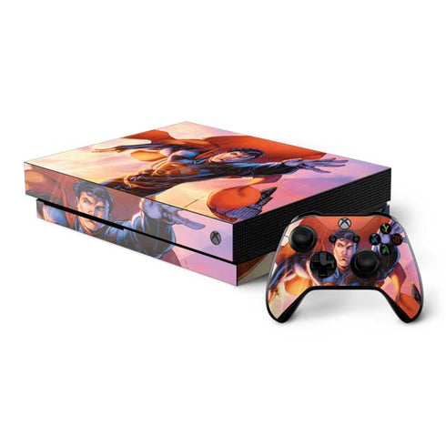 DC Comics Superman Unchained #1 75th Anniversary Cover Art by Jim Lee Xbox One X Bundle Skin