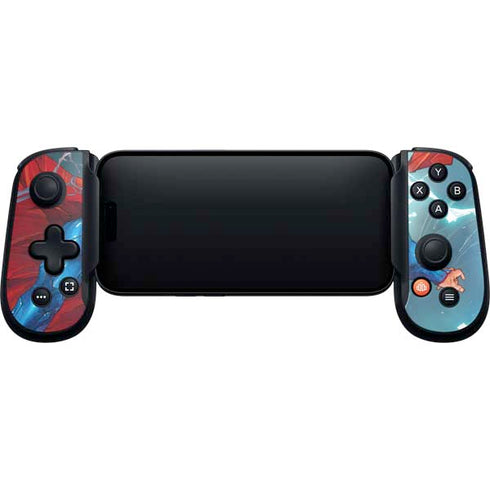 DC Comics Superman Elements Backbone One for iPhone Game Controller Skin