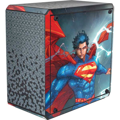 DC Comics Superman Secret and Lies #2 Cover New 52 Cooler Master MasterBox Q300L Mini Tower Skin