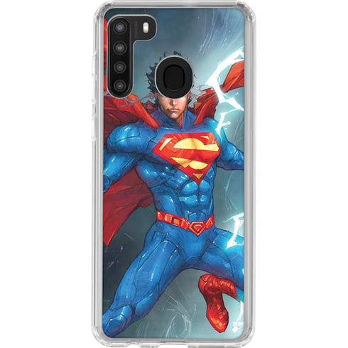 DC Comics Superman Secret and Lies #2 Cover New 52 Galaxy A21 Clear Case